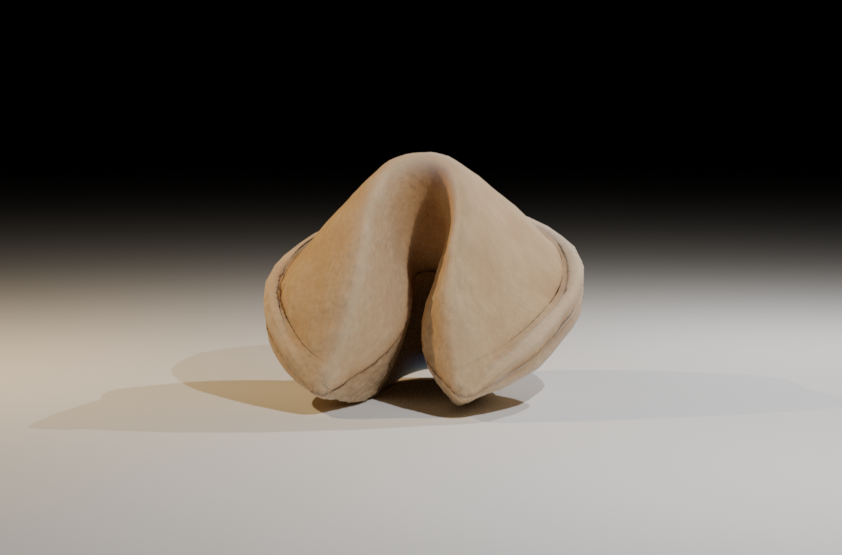 Fortune Cookie Render